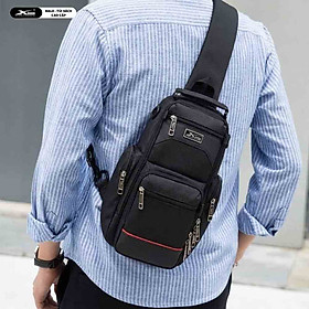 Túi Đeo Chéo Cao Cấp Xbags Apex XB9103 Màu Đen, Chống Nước, Thiết Kế Đa Năng, Nhiều Ngăn Thông Minh, Hiện Đại Cá Tính!