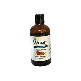 Tinh dầu Vỏ Quế (Cinnamon) Oricen 100ml -  Xua đuổi côn trùng, giúp không gian ấm hơn trong thời tiết lạnh mùa đông