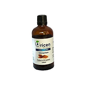 Tinh dầu Vỏ Quế (Cinnamon) Oricen 100ml - Xua đuổi côn trùng, giúp không gian ấm hơn trong thời tiết lạnh mùa đông