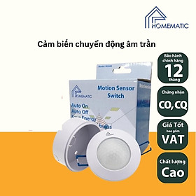 Mua Công Tắc Cảm Biến Chuyển Động Hồng Ngoại Thân Nhiệt Âm Trần Thông Minh Homematic MS680