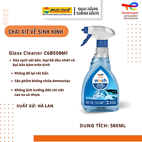 Chai Xịt vệ sinh cửa kính xe Total - Glass Cleaner 500 ml