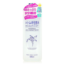 Nước hoa hồng chiết xuất Ý Dĩ Naturie Hatomugi Bản Đài - 500ml