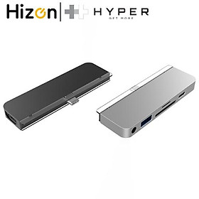 Mua Cổng Chuyển Hyperdrive 6 IN 1 HDMI 4K/60HZ USB-C HUB For iPad Pro 2018/2020 & Macbook/Laptop/Smartphone – HD319B Hàng Chính Hãng