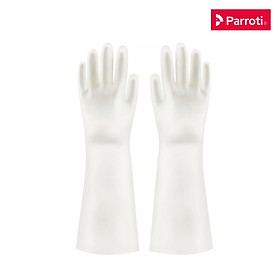 Găng tay cao su siêu dai – siêu bền, Bao tay rửa chén, giặt giũ, vệ sinh nhà cửa, an toàn, không mùi hôi – Parroti Active AT01