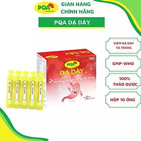 PQA Dạ Dày dạng ống là dược phẩm thảo dược dùng cho người đang bị bệnh dạ dày, tá tràng, viêm đại tràng cấp và mãn tính hỗ trợ hạn chế các triệu chứng tổn thương dạ dày – hành tá tràng, đại tràng