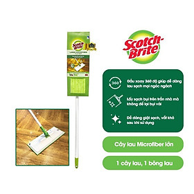Mua Cây lau nhà Microfiber cỡ lớn Scotch-Brite 3M đa năng  thấm hút nước tốt  lấy sạch vết bẩn hiệu quả