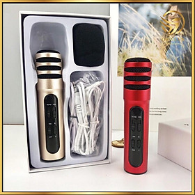 Micro Hát Livestream Karaoke C7 Trên Điện Thoại Mic Thu Âm Livestream 3in1 Chuẩn Âm - OHNO VIỆT NAM