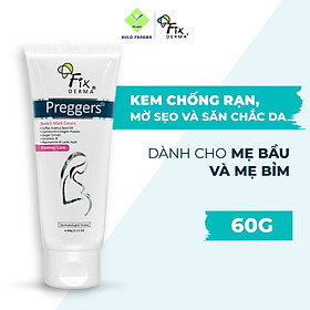 Kem ngăn ngừa và làm mờ vết rạn da Fixderma Preggers Stretch Mark Cream (60g)