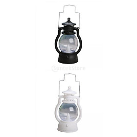 2 Pieces LED Lantern Oil Lamp Porch Cellar Light