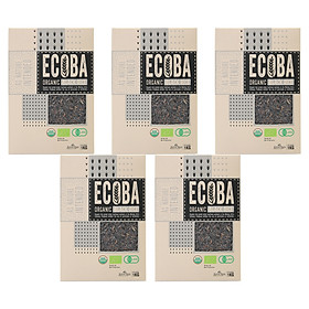 Combo 5kg Gạo Lứt Đen Hữu Cơ ECOBA Huyền Mễ