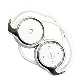 Wireless Over-Ear Headset Stereo Bluetooth 5.0 Noise Reduction White