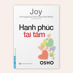 Hình ảnh Sách OSHO Hạnh Phúc Tại Tâm -First News - BẢN QUYỀN