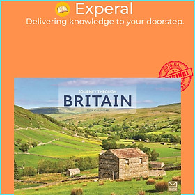 Sách - Journey Through Britain A4 Calendar 2024 by  (UK edition, paperback)