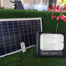 Đèn led năng lượng mặt trời 100w
