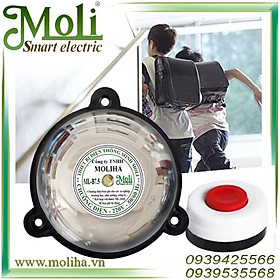 CHUÔNG ĐIỆN 7,5cm TẶNG KÈM NÚT NHẤN CHÍNH HÃNG MOLI
