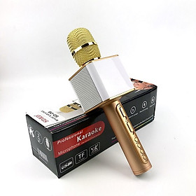 Micro Karaoke Bluetooth Không Dây Kiêm Loa GUTEK SD08 Đa Năng, Âm Thanh Cực Hay, Bass Ấm, Micro Bắt Giọng Cực Tốt Hỗ Trợ Kết Nối Usb, Thẻ Nhớ, Cổng 3.5, Nhiều Màu Sắc - Hàng chính hãng