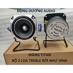 Mua CỦ TREBLE RỜI TWEETER VUÔNG TITAN - LOA TRÉP 10CM