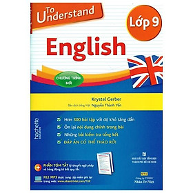 To Understand English Lớp 9 