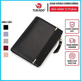 Ví Nữ Ngắn Mini Cầm Tay TAILIAN Dáng Gập Nhỏ Gọn Nhiều Ngăn Tiện Dụng Da Đẹp Giá Rẻ TL01