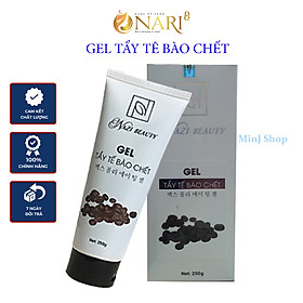 Gel tẩy tế bao chết chính hãng Nari sản phẩm từ thiên nhiên sạch sâu thêm dưỡng giúp da căng mịn khỏe từ bên trong tuýp 250g