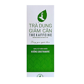 Trà dung hỗ trợ giảm cân The Kaffeine - Bao Bì Mới - Dạng túi lọc 30 gói - Chính hãng bởi The Kaffeine