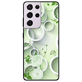 Ốp lưng dành cho Samsung Galaxy S21 - S21 Plus - S21 Ultra - mẫu Hoa Hồng Hoa Văn