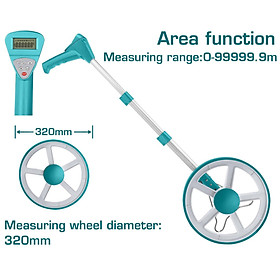 THƯỚC LĂN ĐO ĐƯỜNG SỐ CƠ 9999M TOTAL TMT19945 - HÀNG CHÍNH HÃNG