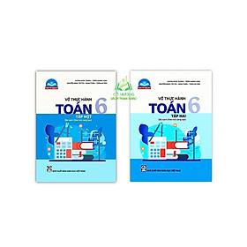 Sách - Combo Vở thực hành Toán 6 - tập 1 + 2 (Bộ sách Chân trời sáng tạo)
