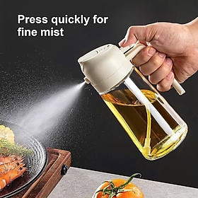 Mua Bình xịt dầu ăn 470ml siêu tiện ích 2in1 (có thể rót và xịt). hàng chính hãng