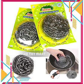 Mua Set 2 Cước Cọ Xoong Nồi  Cọ Rửa Inox Siêu Sạch (Tròn)