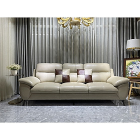 Mua Sofa băng da bò Italy Juno sofa  – SFCTB01 dài 2m2 - hàng cao cấp chuẩn da bò nhập khẩu Ý