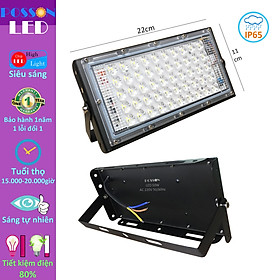 Mua Đèn Led pha 50w AC220V hắt tường rọi cây kín nước chống mưa trang trí ngoài trời Posson LF-50x