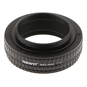 M42 to M42 Mount Adjustable Focusing Helicoid Adapter 17mm 31mm  Tubes