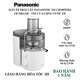 Máy ép trái cây Panasonic MJ-CB100WRA - Hàng chính hãng