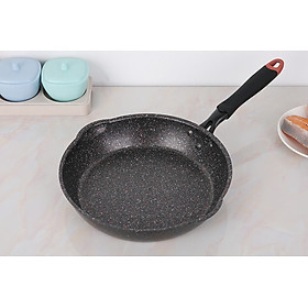 Mua Chảo nhôm vân đá chống dính  đáy từ  size 26 model KG661M - Hàng chính hãng