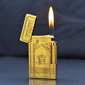 Mua Vỏ Hột Quẹt Bật Lửa Upon Gas Đá D106V Họa Tiết Hoàng Gia Đẹp Độc Lạ - Dùng Gas Đá Cao Cấp