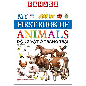 Sách - My First Book Of Animals - Động Vật Ở Trang Trại