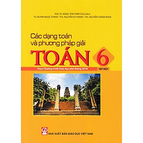 Hình ảnh ￼Sách - Các Dạng Toán Và Phương Pháp Giải Toán 6 (Tập 1)