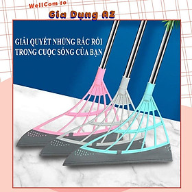 Chổi quét sàn gạt nước thông minh đa năng cán cầm inox chắc chắn 9160675666