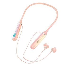 Hanging Neck Bluetooth Earphone Bluetooth 5.2 Stereo Earplugs for Sporting Computer