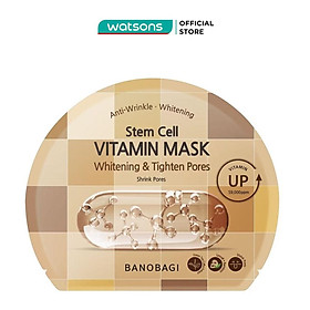 Mặt Nạ Banobagi Stem Cell Vitamin Mask Whitening and Tighten Pores 30g