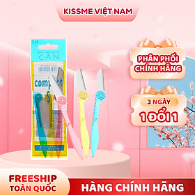 Dao Cạo Lông Mặt Cán Gập Kai Can Compact 01244 CS-3P (Set 3 cây)