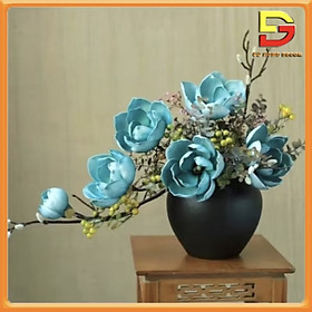 Mua Hoa Giả Bình Hoa Mộc Lan Xốp Cao Cấp Trang Trí Phòng Khách Cửa Hàng Văn Phòng DG-219