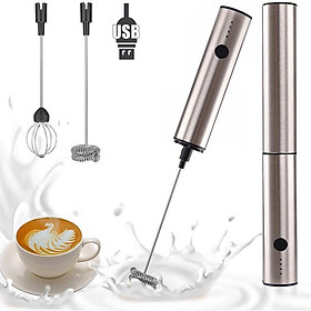 Mua Máy đánh trứng  tạo bọt cà phê cầm tay cao cấp MFB1501G tích hợp 3 tốc độ - Công suất: 8W - Dung lượng pin: 800mAh