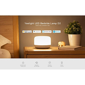 ĐÈN LED ĐẦU GIƯỜNG/ ĐÈN NGỦ THÔNG MINH XIAOMI YEELIGHT YLCT01YL - HỖ TRỢ APPLE HOMEKIT – BẢN QUỐC TẾ - NHẬP KHẨU CH