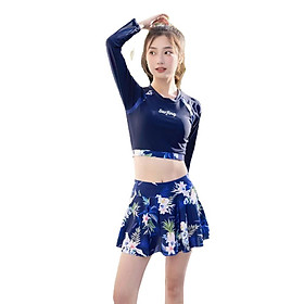 Váy Tắm Váy Bơi Dài Tay Chống Nắng