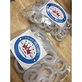 Mua Khoen Tròn Nhựa| Khoen Treo Có Móc Gài Dùng Treo Rèm Màn Móc Rèm  Khoen Treo Vòng Handmade  Treo Chậu Cây  Dùng Trong May Mặc Đời Sống- Kin Shop Handmade