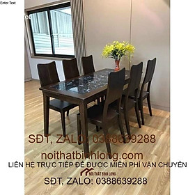 Mua Bàn ăn gỗ hiện đại 6 ghế