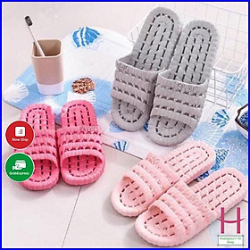 Mua Dép xốp chống trượt đi trong nhà và nhà tắm Siêu_Rẻ { H }