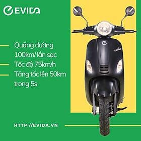 Xe máy điện EVIDA eSWISS#68